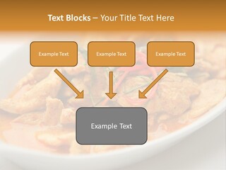 Health Vegetables Cooked PowerPoint Template