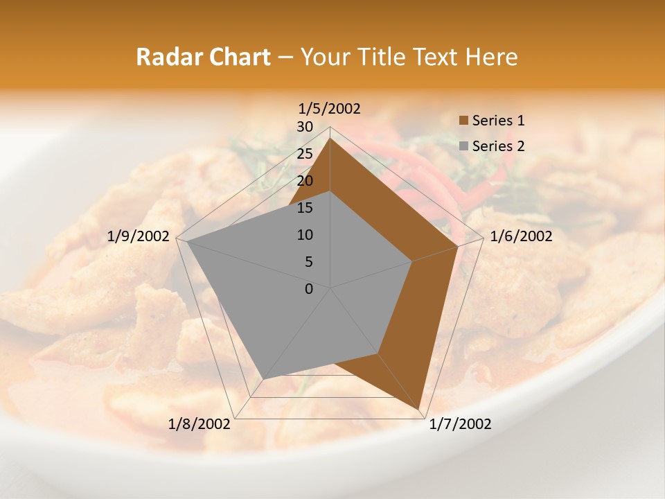Health Vegetables Cooked PowerPoint Template