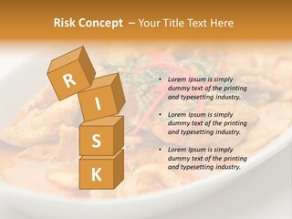 Health Vegetables Cooked PowerPoint Template