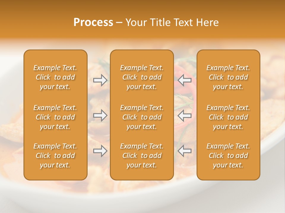 Health Vegetables Cooked PowerPoint Template