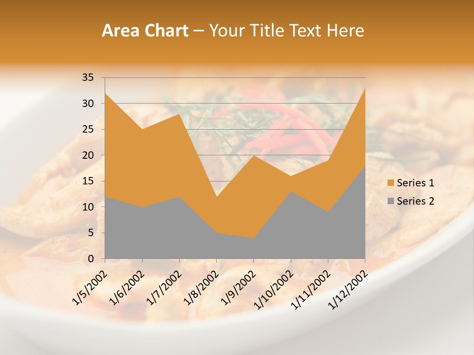 Health Vegetables Cooked PowerPoint Template