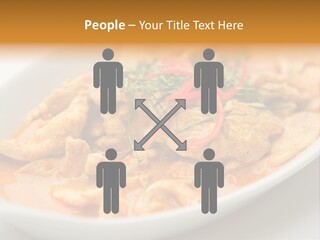 Health Vegetables Cooked PowerPoint Template