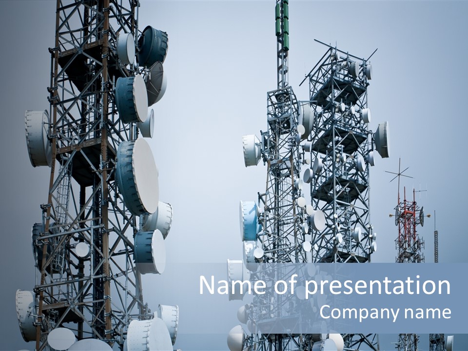 Mast Repeater Future PowerPoint Template