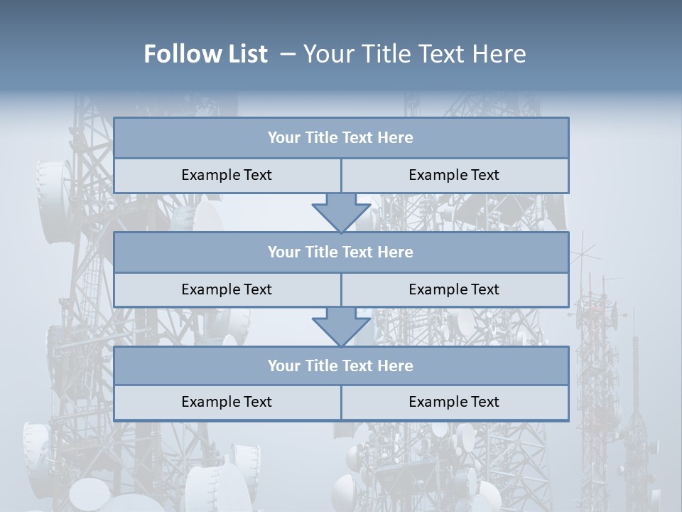 Mast Repeater Future PowerPoint Template