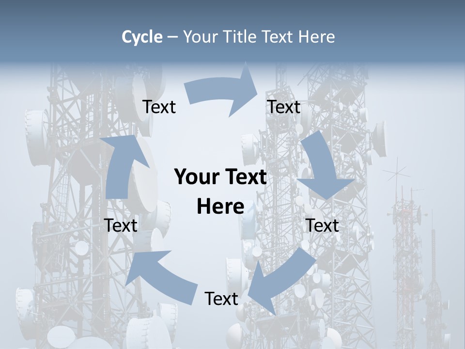 Mast Repeater Future PowerPoint Template