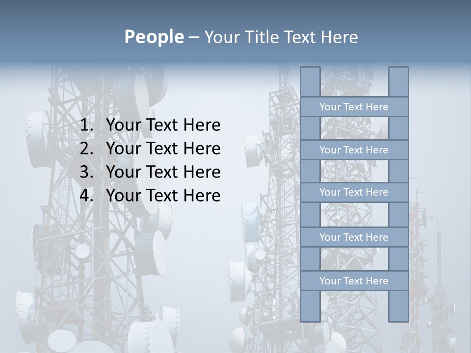 Mast Repeater Future PowerPoint Template