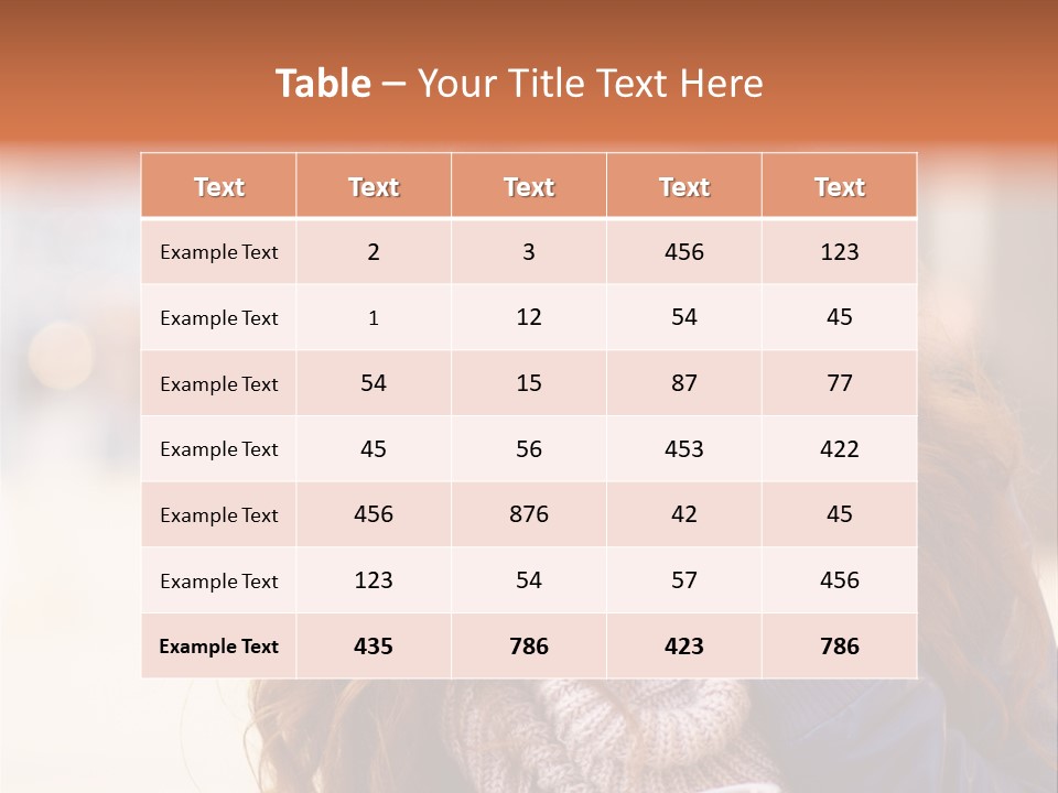 A Woman Brushing Her Teeth With A Toothbrush PowerPoint Template