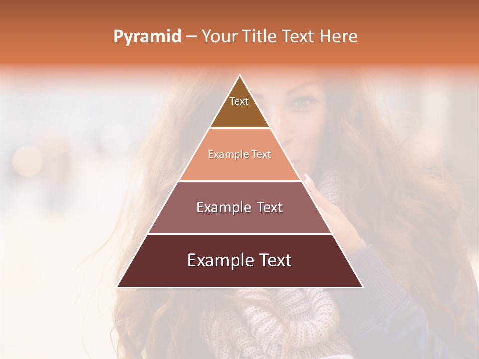 A Woman Brushing Her Teeth With A Toothbrush PowerPoint Template