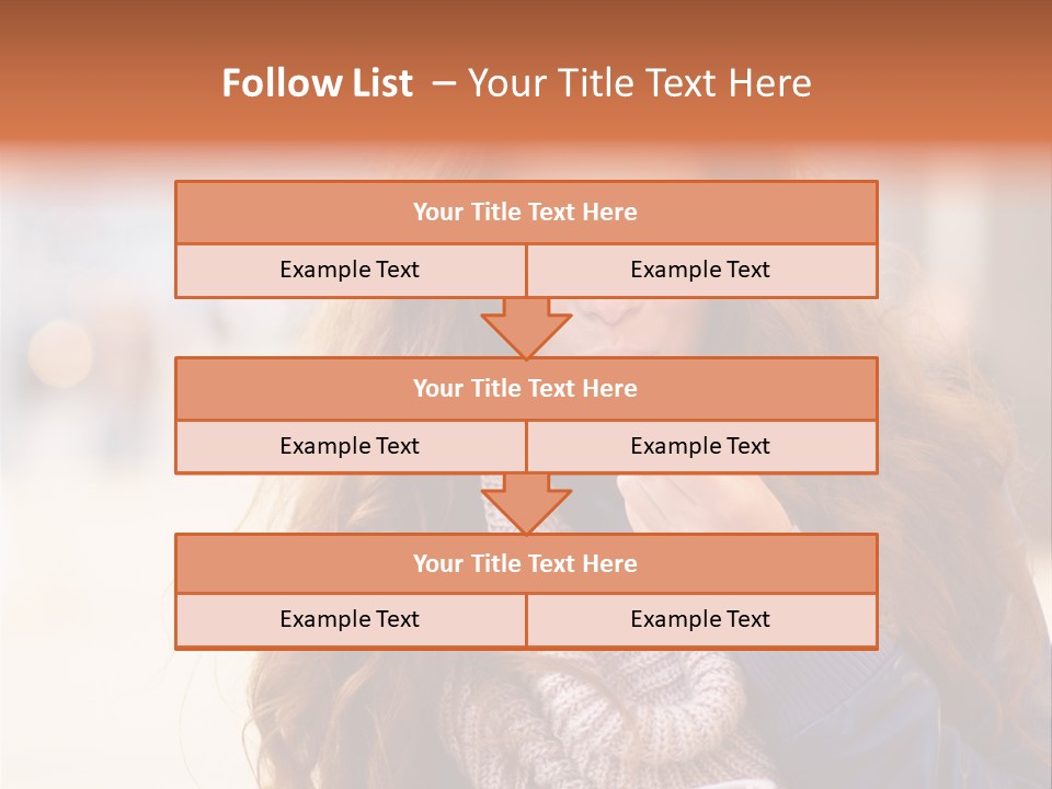 A Woman Brushing Her Teeth With A Toothbrush PowerPoint Template