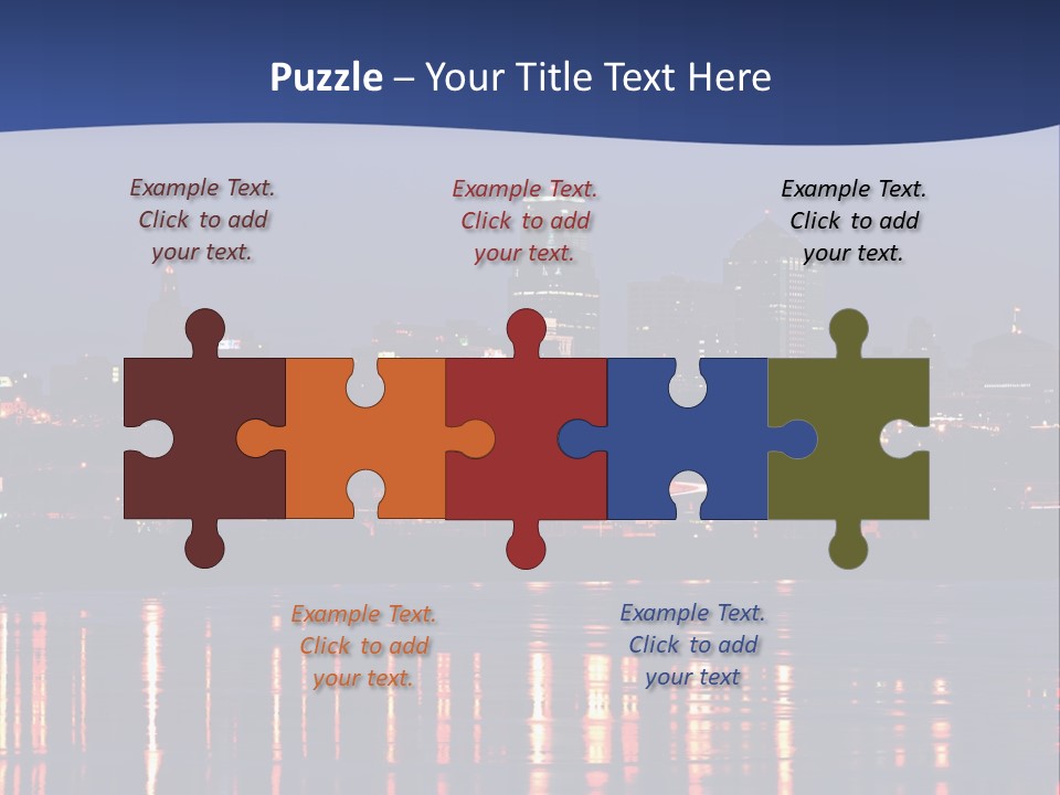 Building Exterior Travel Destinations Town PowerPoint Template