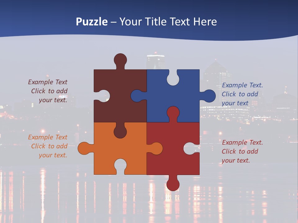 Building Exterior Travel Destinations Town PowerPoint Template