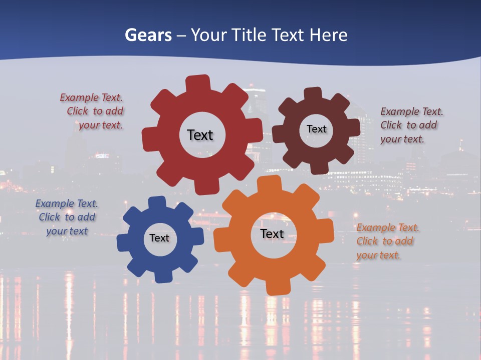 Building Exterior Travel Destinations Town PowerPoint Template