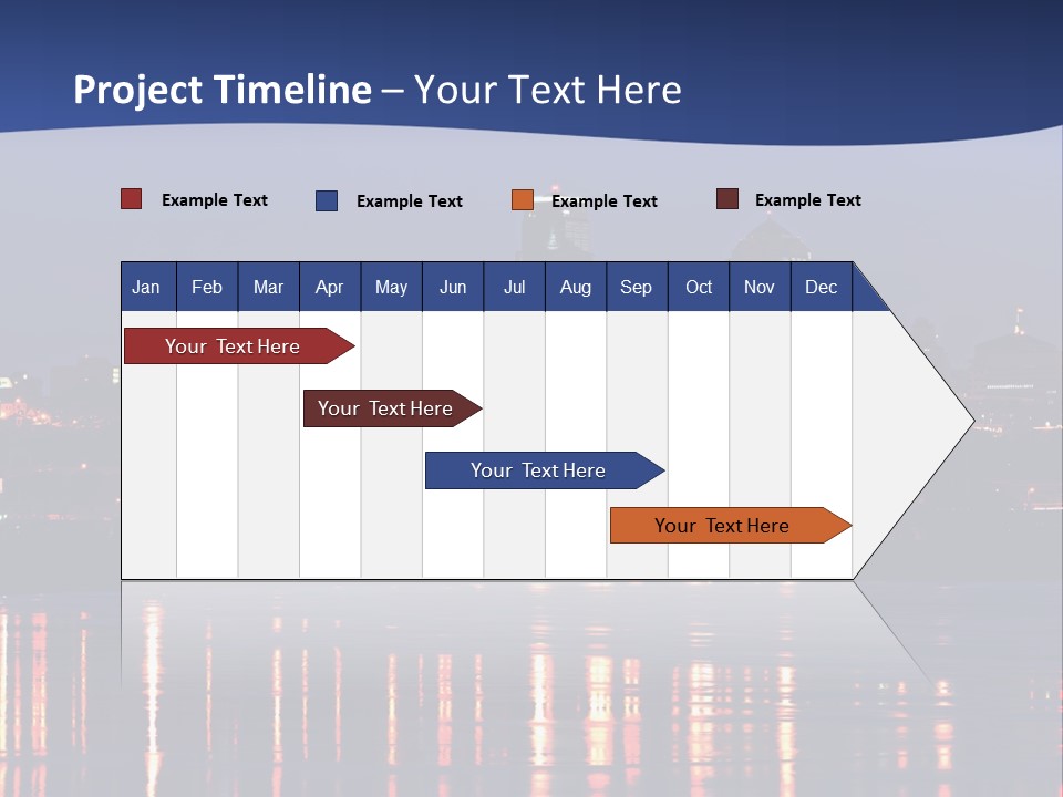 Building Exterior Travel Destinations Town PowerPoint Template
