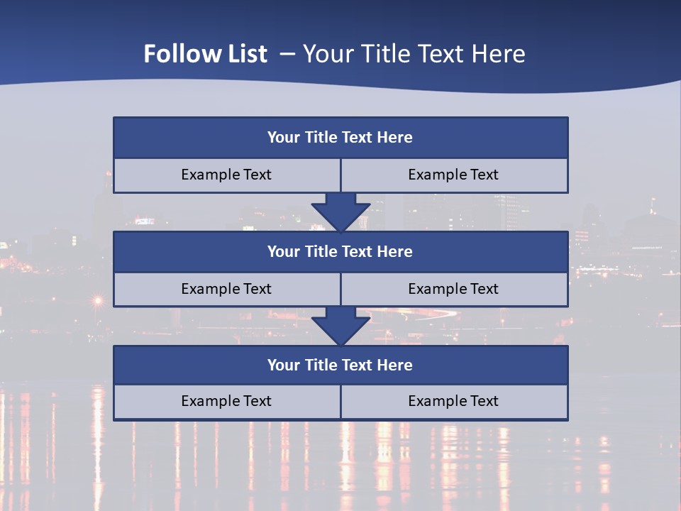 Building Exterior Travel Destinations Town PowerPoint Template