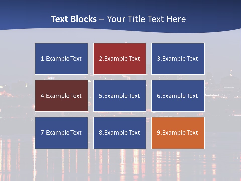 Building Exterior Travel Destinations Town PowerPoint Template