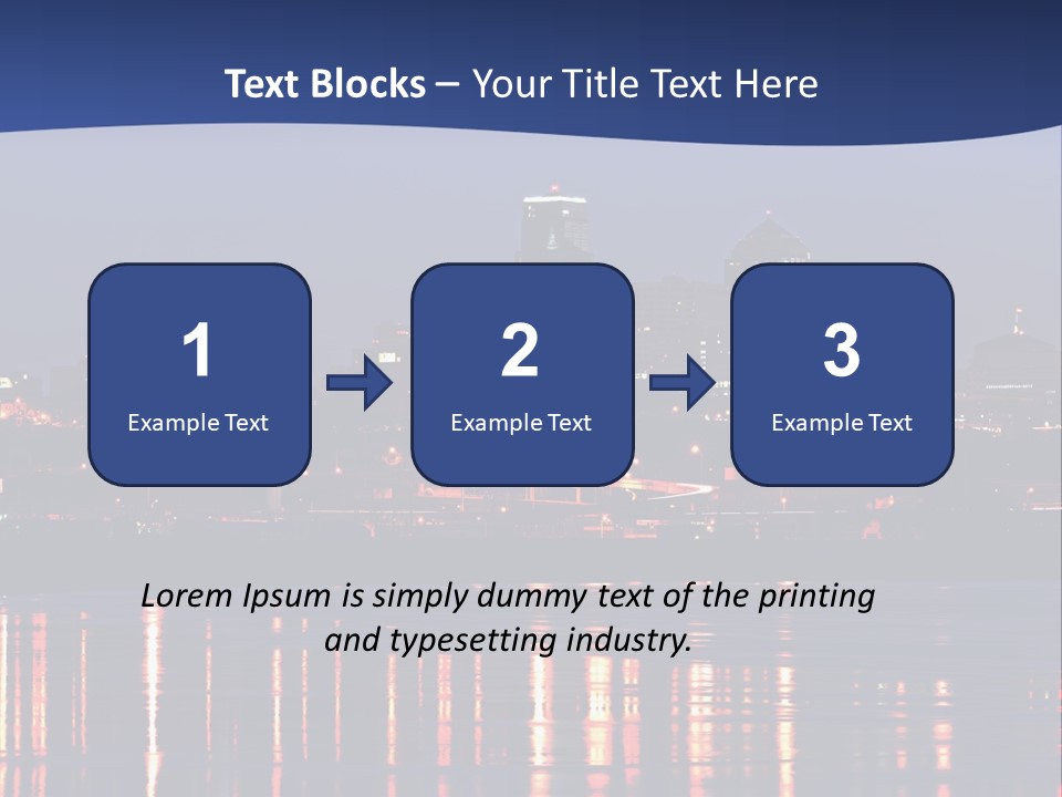 Building Exterior Travel Destinations Town PowerPoint Template