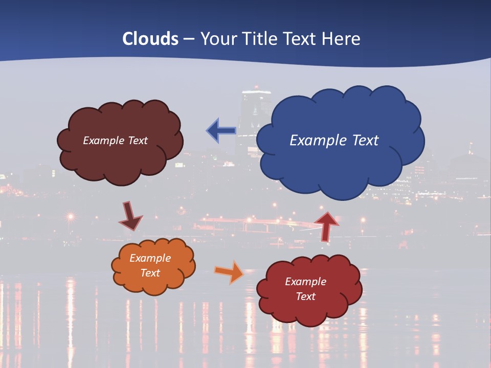 Building Exterior Travel Destinations Town PowerPoint Template