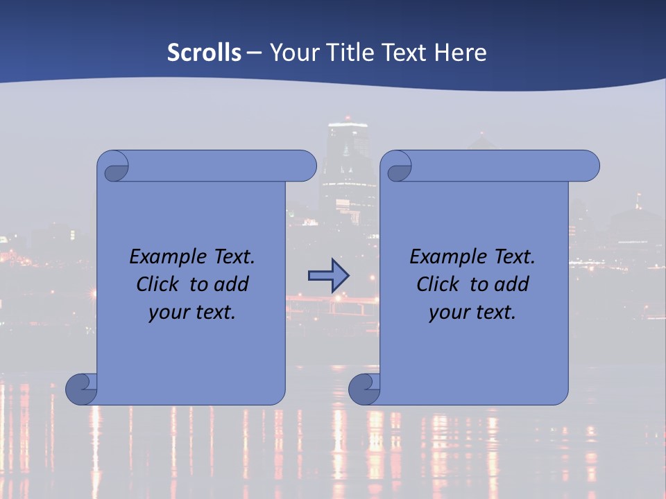 Building Exterior Travel Destinations Town PowerPoint Template