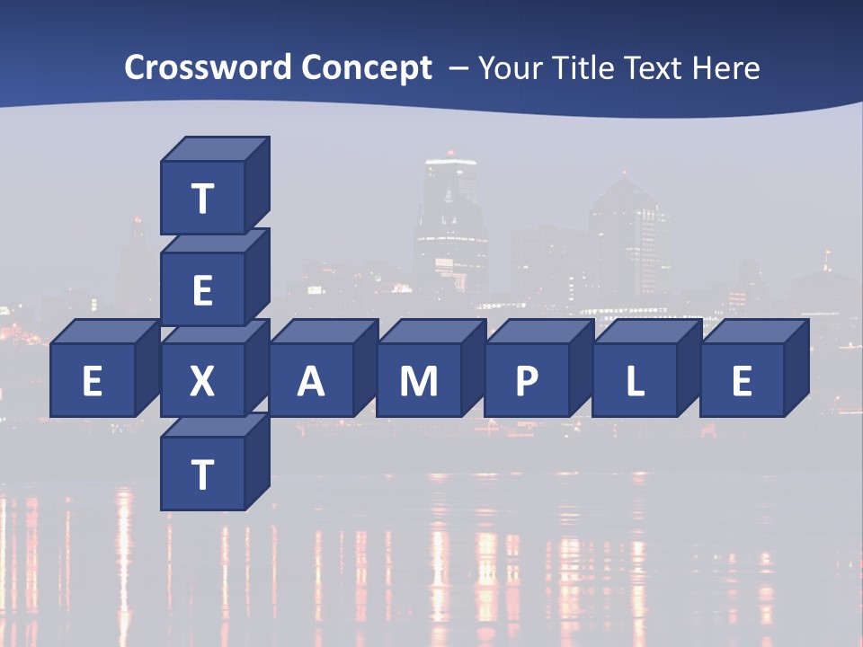 Building Exterior Travel Destinations Town PowerPoint Template
