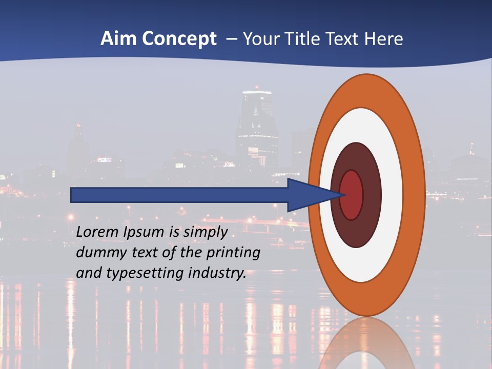 Building Exterior Travel Destinations Town PowerPoint Template