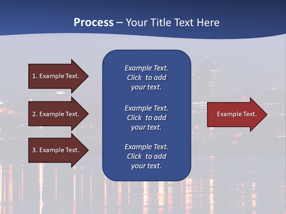 Building Exterior Travel Destinations Town PowerPoint Template
