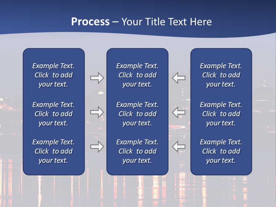 Building Exterior Travel Destinations Town PowerPoint Template
