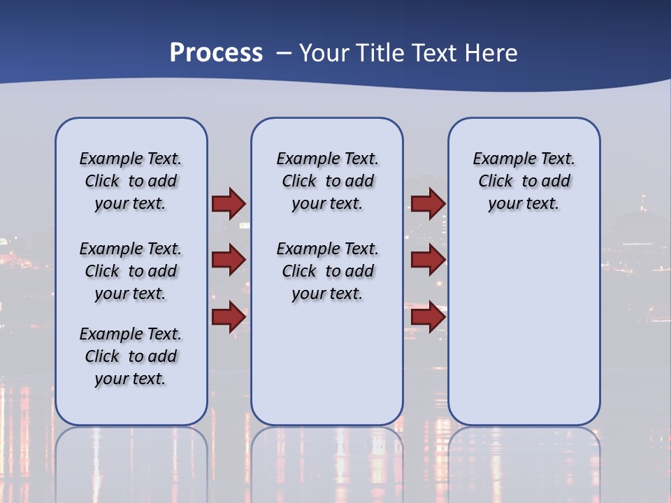 Building Exterior Travel Destinations Town PowerPoint Template