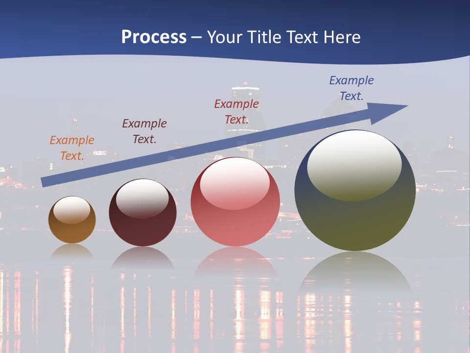 Building Exterior Travel Destinations Town PowerPoint Template