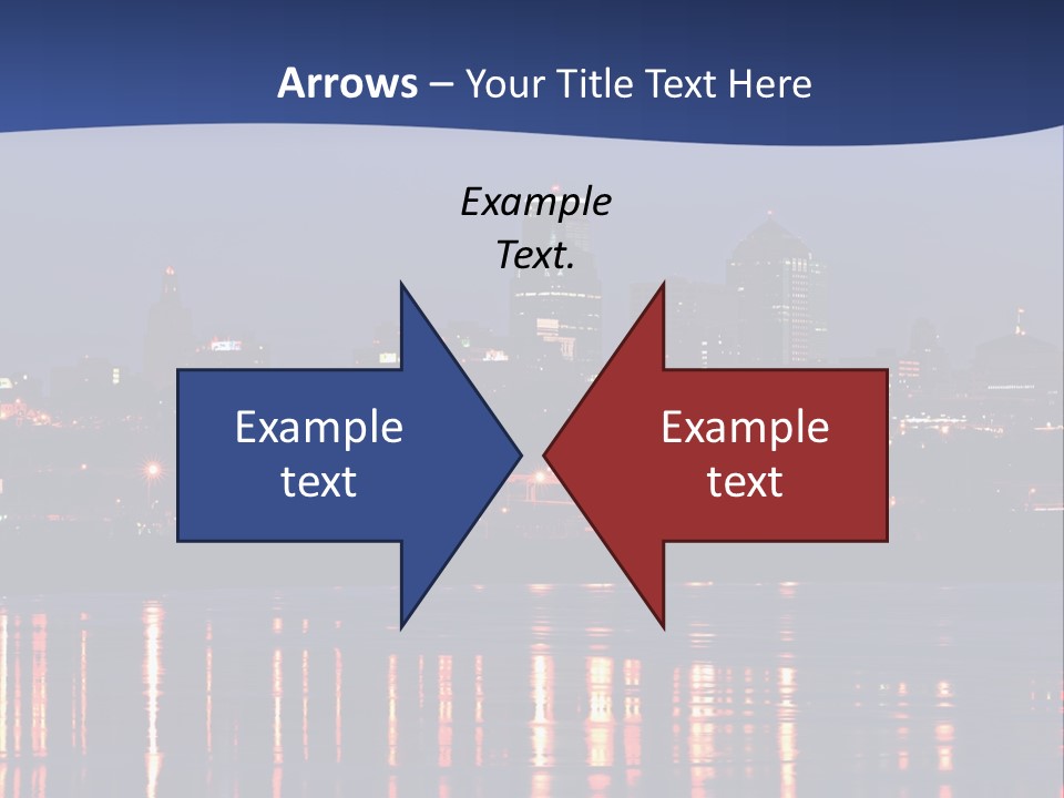 Building Exterior Travel Destinations Town PowerPoint Template