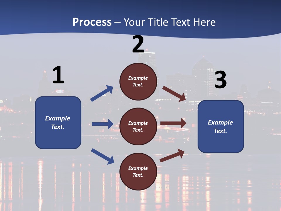 Building Exterior Travel Destinations Town PowerPoint Template