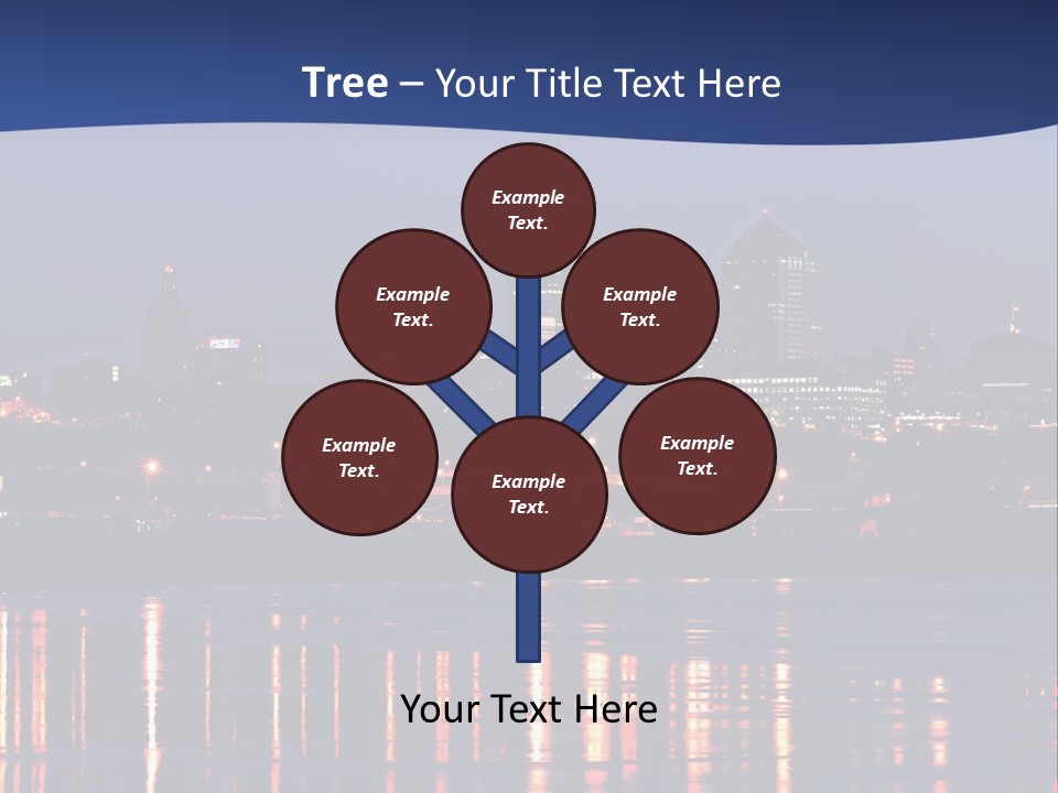 Building Exterior Travel Destinations Town PowerPoint Template