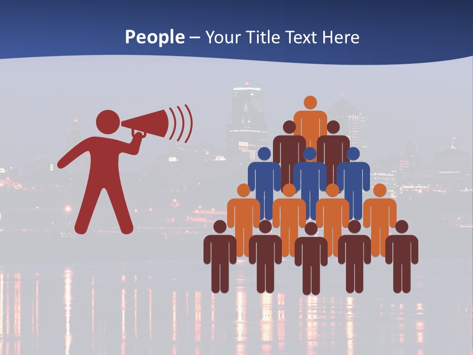 Building Exterior Travel Destinations Town PowerPoint Template