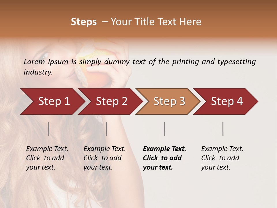 Thirst Attractive Piece PowerPoint Template