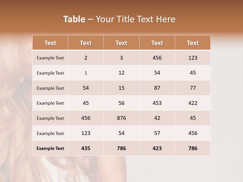 Thirst Attractive Piece PowerPoint Template