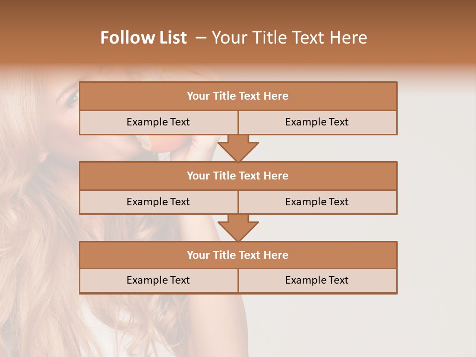 Thirst Attractive Piece PowerPoint Template