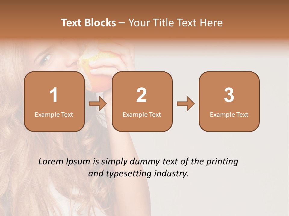 Thirst Attractive Piece PowerPoint Template