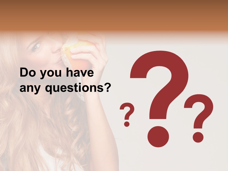 Thirst Attractive Piece PowerPoint Template