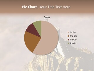 Landscape Dangerous Sportsman PowerPoint Template