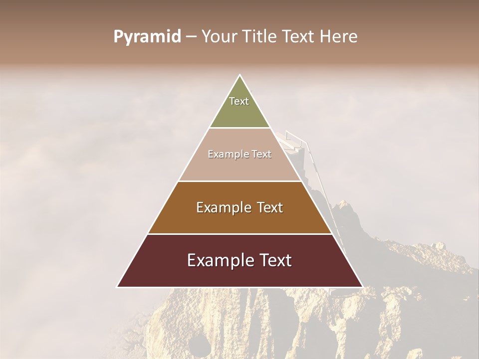 Landscape Dangerous Sportsman PowerPoint Template