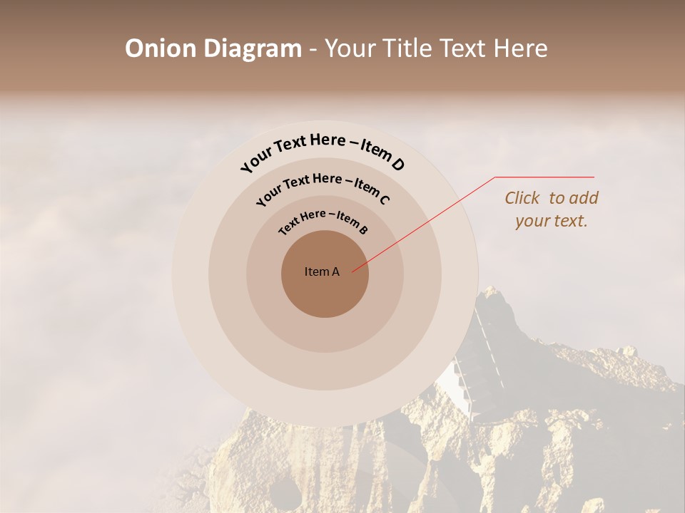 Landscape Dangerous Sportsman PowerPoint Template
