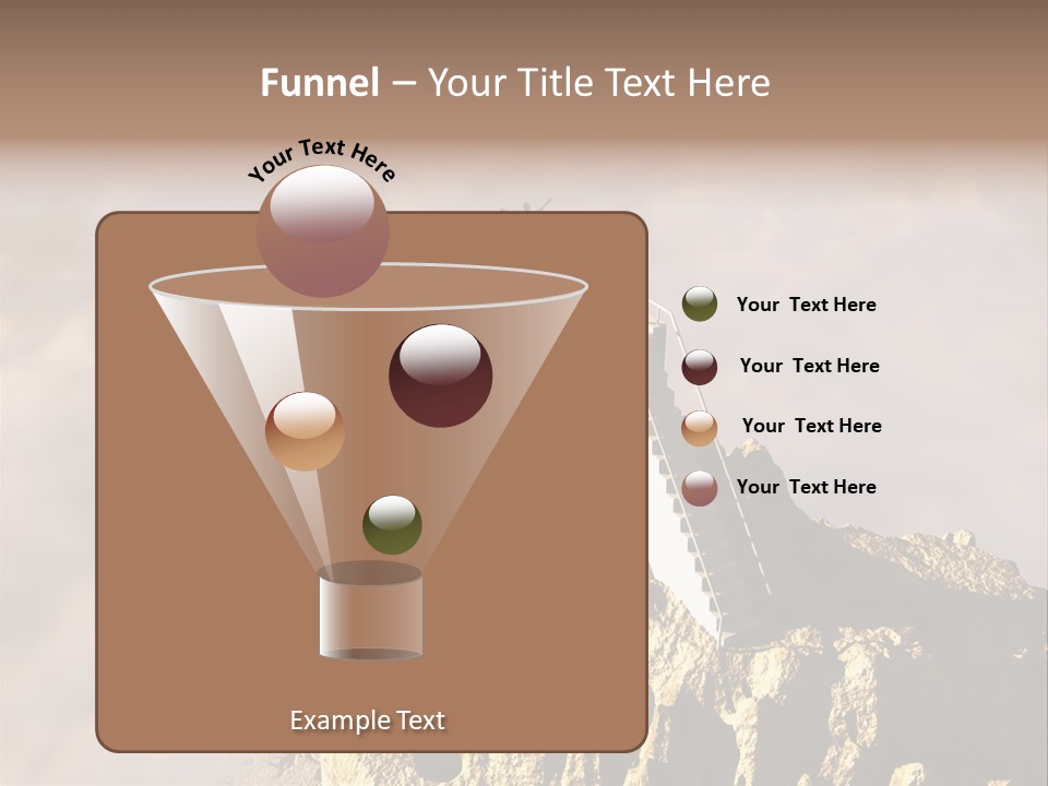 Landscape Dangerous Sportsman PowerPoint Template