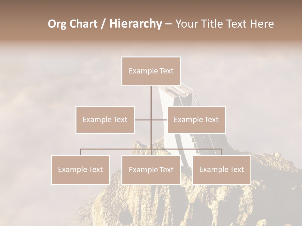 Landscape Dangerous Sportsman PowerPoint Template