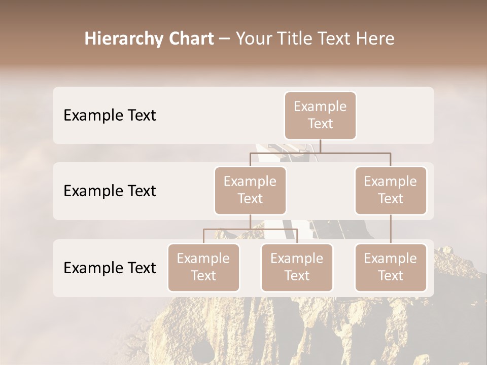 Landscape Dangerous Sportsman PowerPoint Template