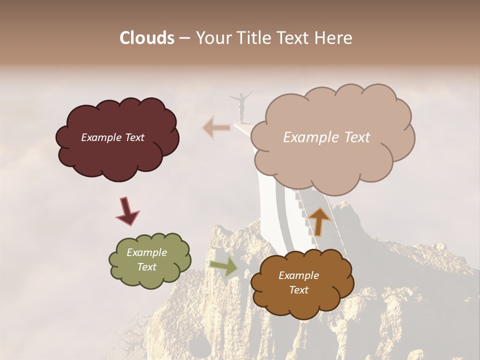 Landscape Dangerous Sportsman PowerPoint Template