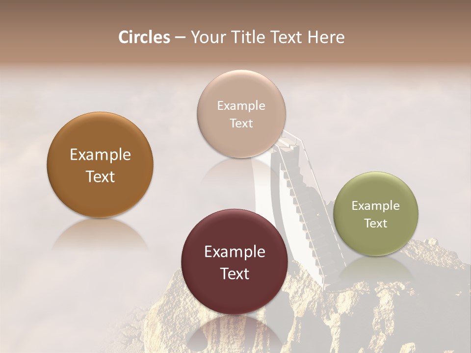 Landscape Dangerous Sportsman PowerPoint Template