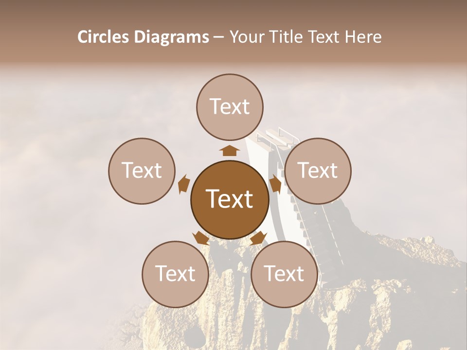 Landscape Dangerous Sportsman PowerPoint Template