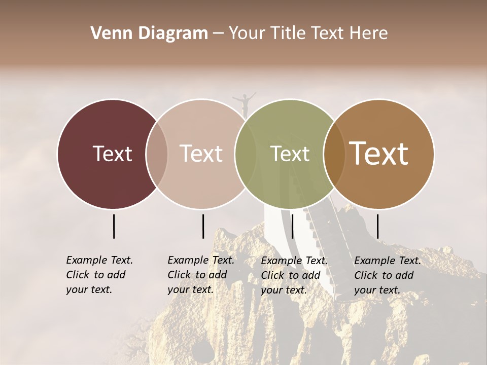 Landscape Dangerous Sportsman PowerPoint Template