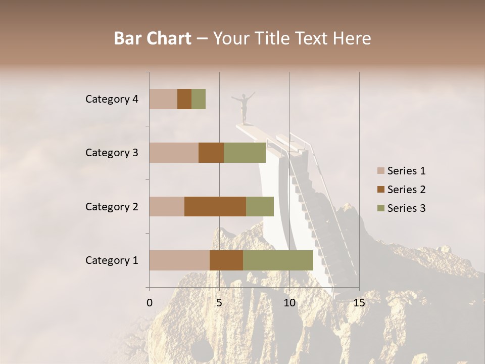 Landscape Dangerous Sportsman PowerPoint Template