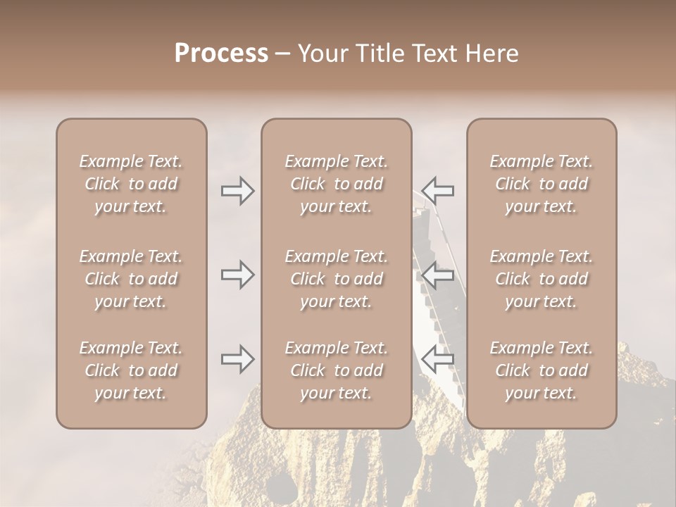Landscape Dangerous Sportsman PowerPoint Template