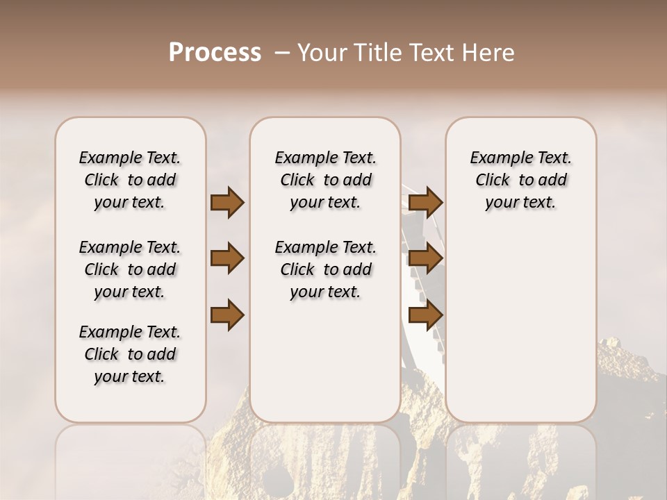 Landscape Dangerous Sportsman PowerPoint Template